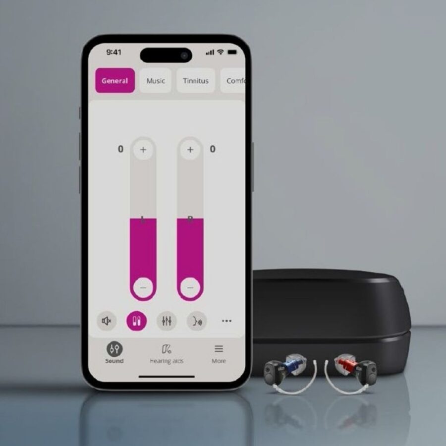 Oticon Zeal hearing aid app