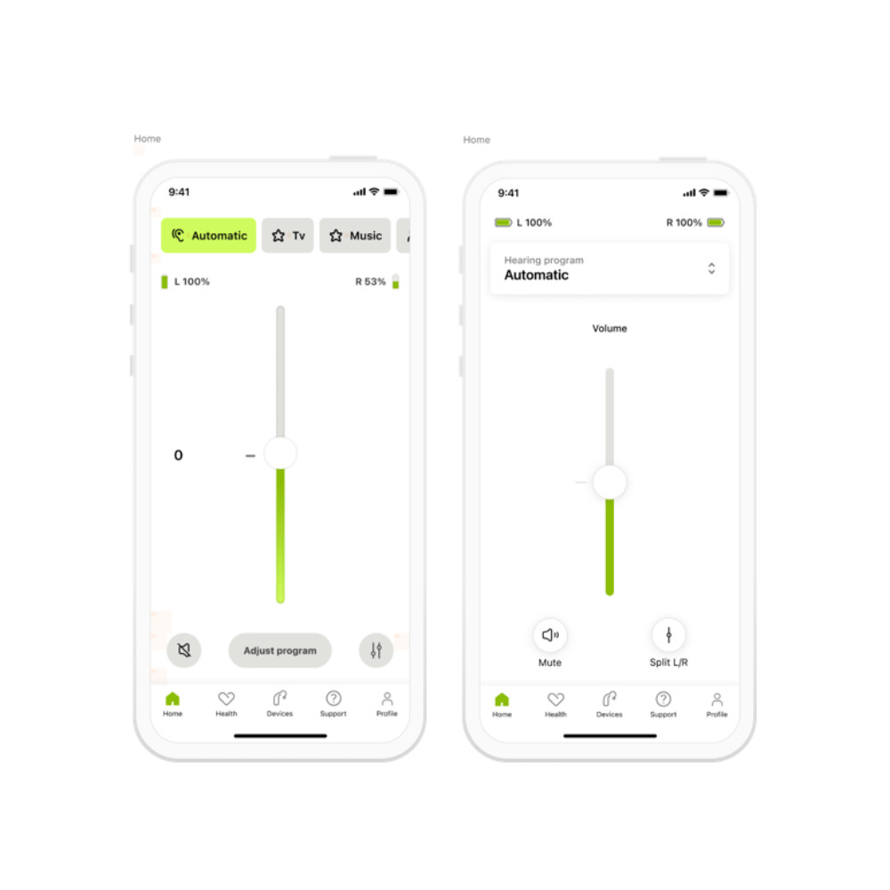 Phonak Infinio Ultra Sphere app